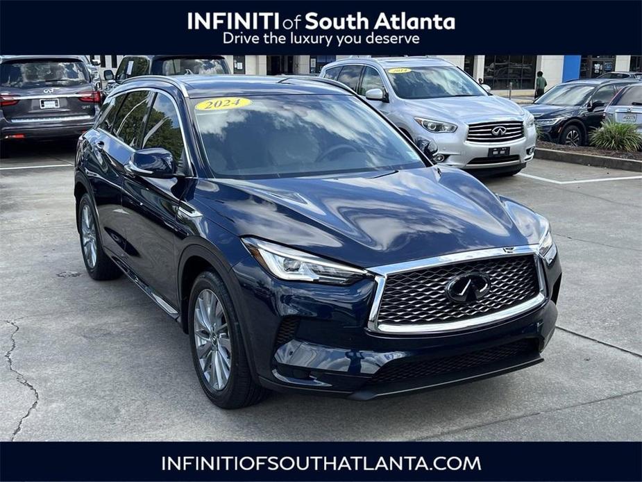 used 2024 INFINITI QX50 car, priced at $37,990