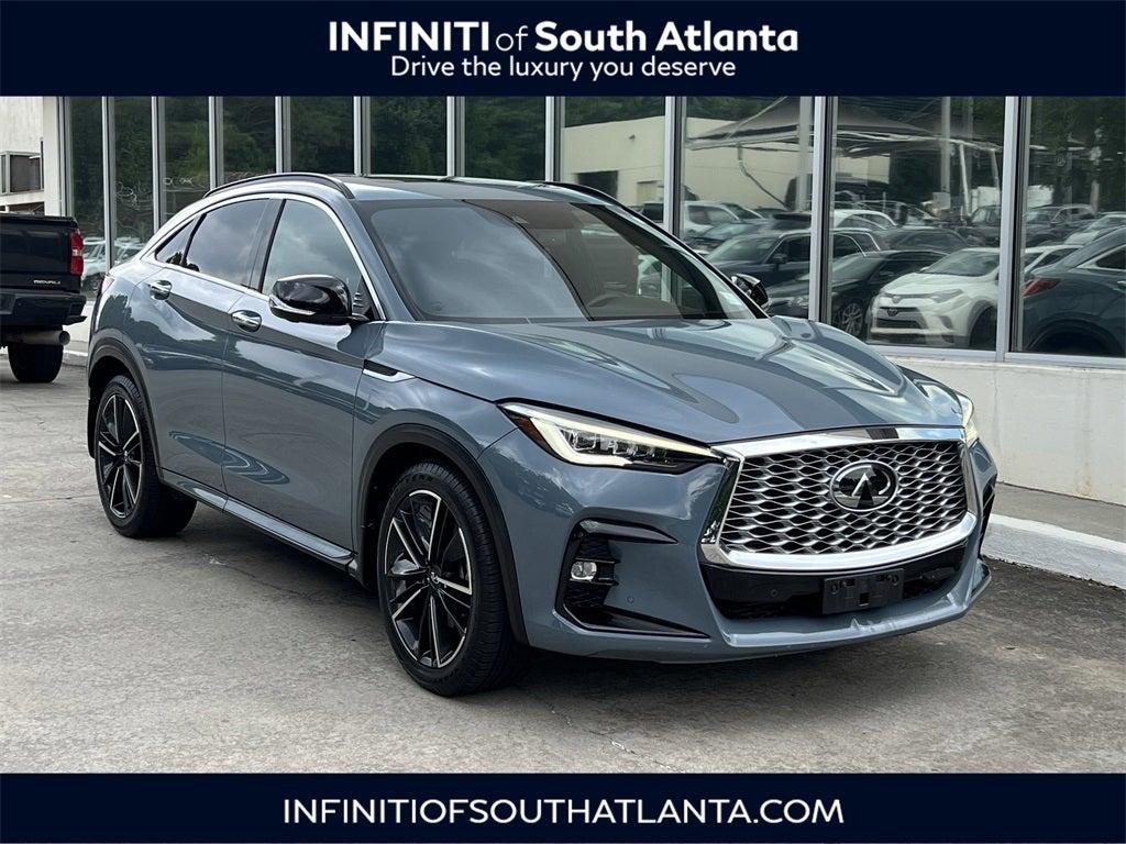 used 2022 INFINITI QX55 car, priced at $29,996