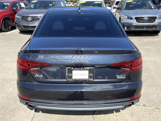 used 2018 Audi A4 car, priced at $18,991