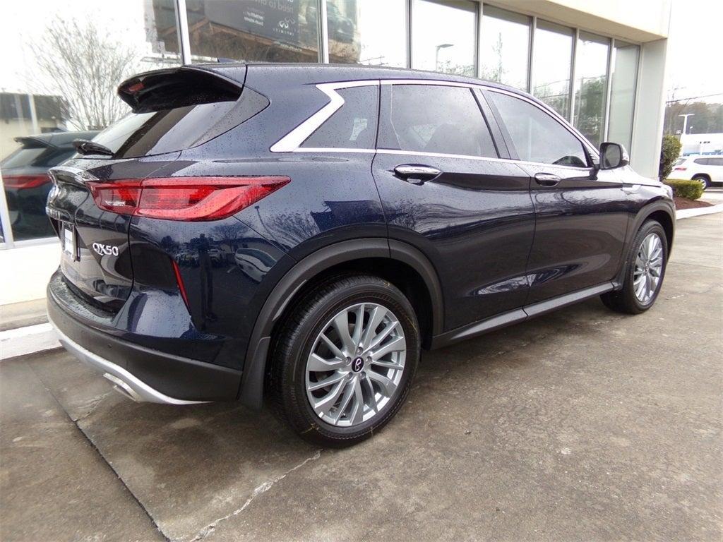 new 2025 INFINITI QX50 car, priced at $36,585