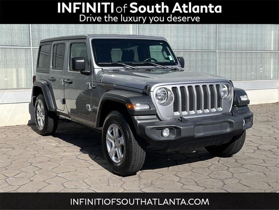 used 2021 Jeep Wrangler Unlimited car, priced at $26,997