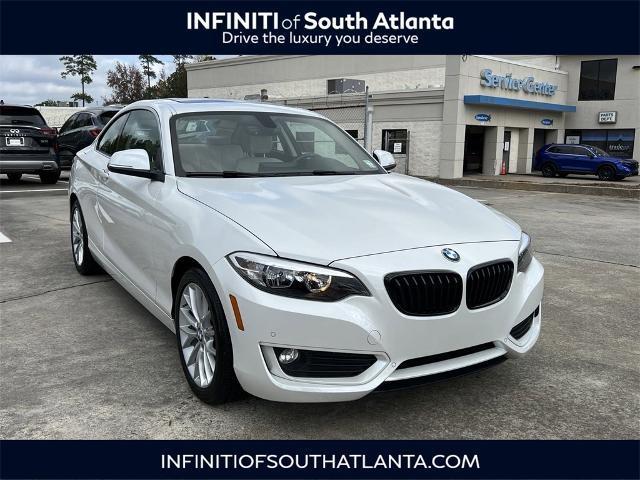 used 2015 BMW 228 car, priced at $17,838