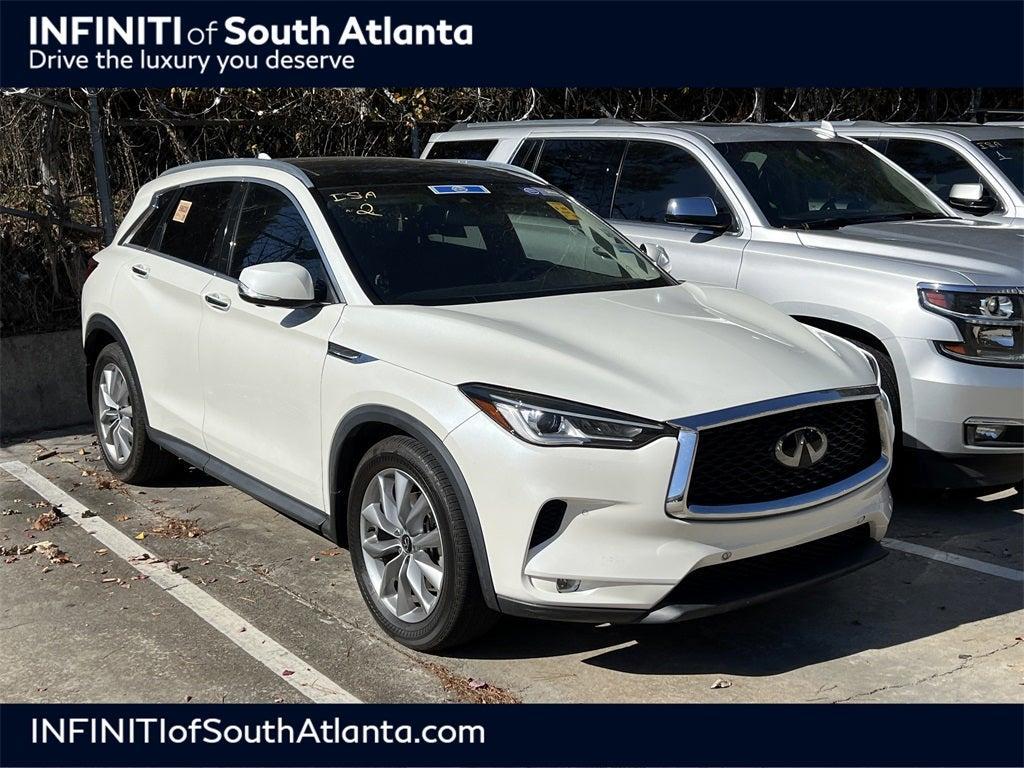 used 2022 INFINITI QX50 car, priced at $24,253