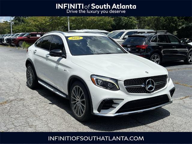 used 2018 Mercedes-Benz AMG GLC 43 car, priced at $28,555