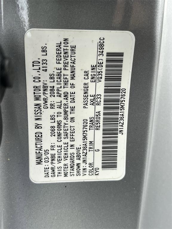 used 2005 Nissan 350Z car, priced at $10,991