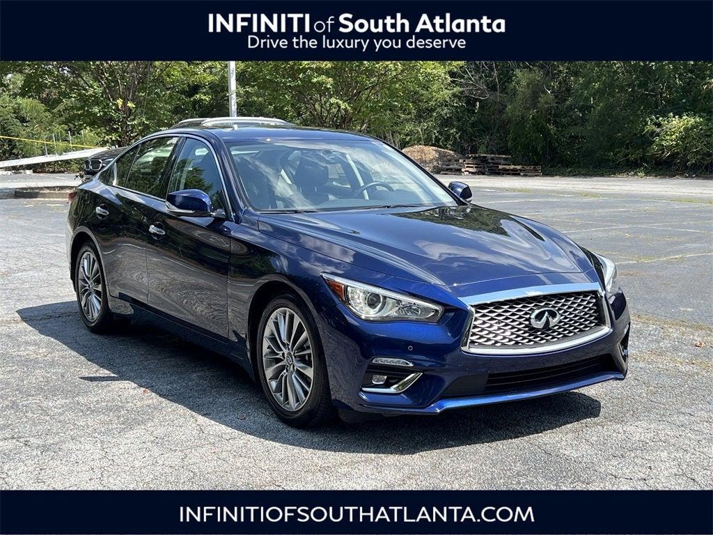 used 2022 INFINITI Q50 car, priced at $28,994