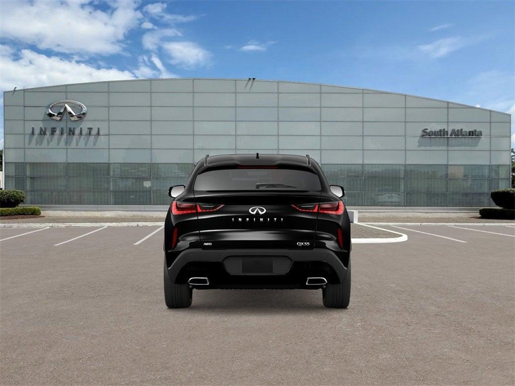 new 2025 INFINITI QX55 car, priced at $52,340