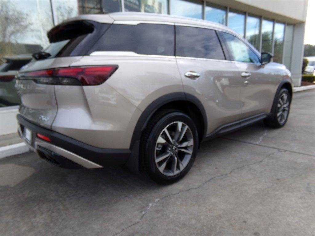 new 2025 INFINITI QX60 car, priced at $55,580