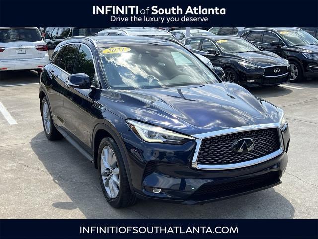 used 2021 INFINITI QX50 car, priced at $27,679