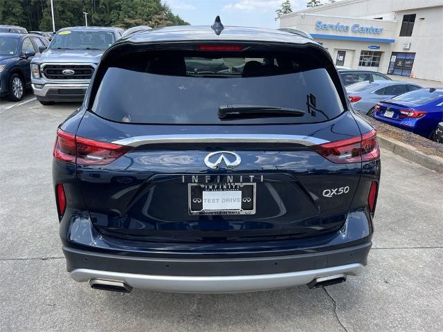 used 2021 INFINITI QX50 car, priced at $27,679