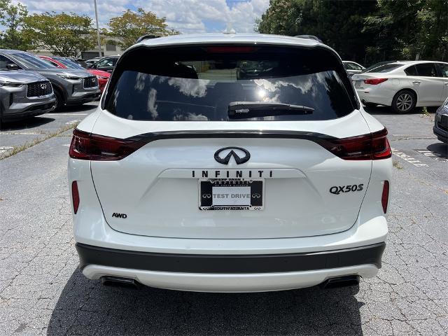 used 2025 INFINITI QX50 car, priced at $43,888