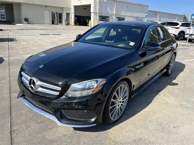 used 2018 Mercedes-Benz C-Class car, priced at $14,996