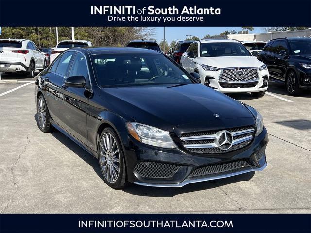 used 2018 Mercedes-Benz C-Class car, priced at $14,996