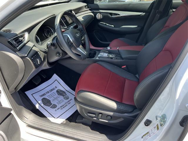 used 2025 INFINITI QX55 car, priced at $49,608