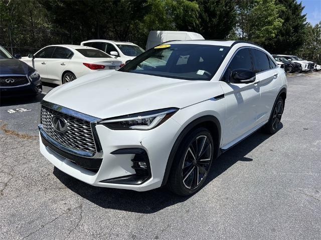 used 2025 INFINITI QX55 car, priced at $49,608