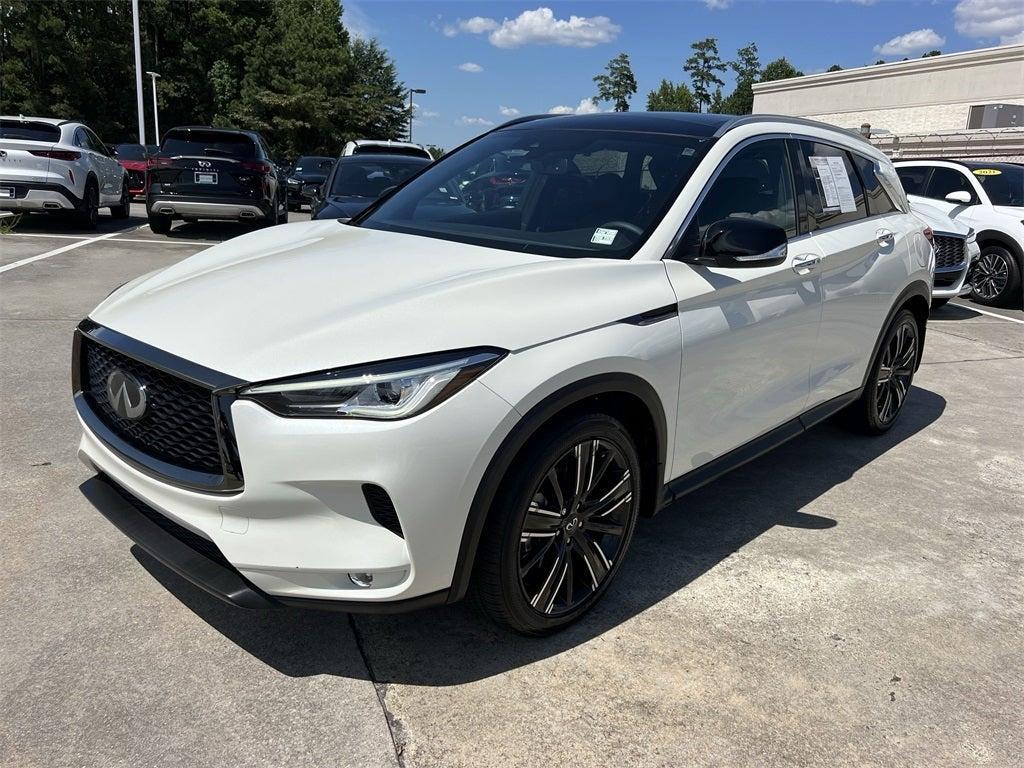 used 2021 INFINITI QX50 car, priced at $25,777