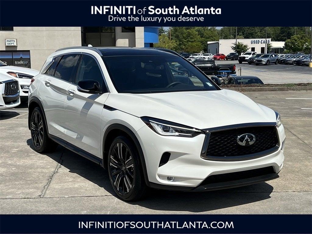 used 2021 INFINITI QX50 car, priced at $25,777