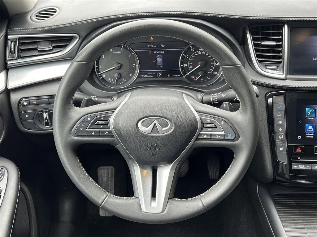 used 2021 INFINITI QX50 car, priced at $26,128