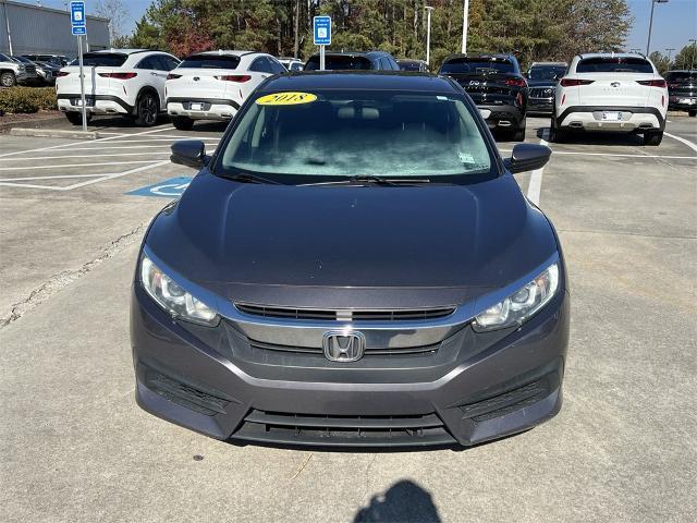 used 2018 Honda Civic car, priced at $14,996