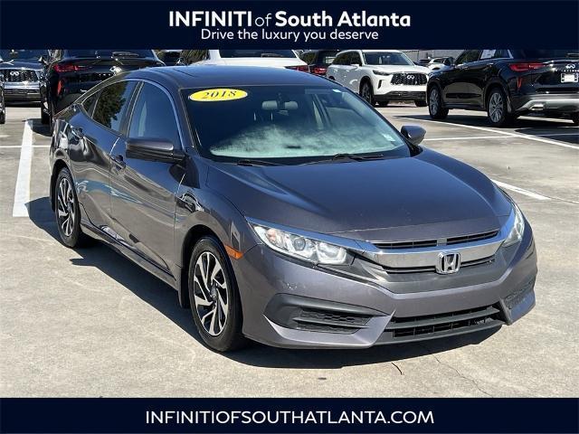 used 2018 Honda Civic car, priced at $14,996