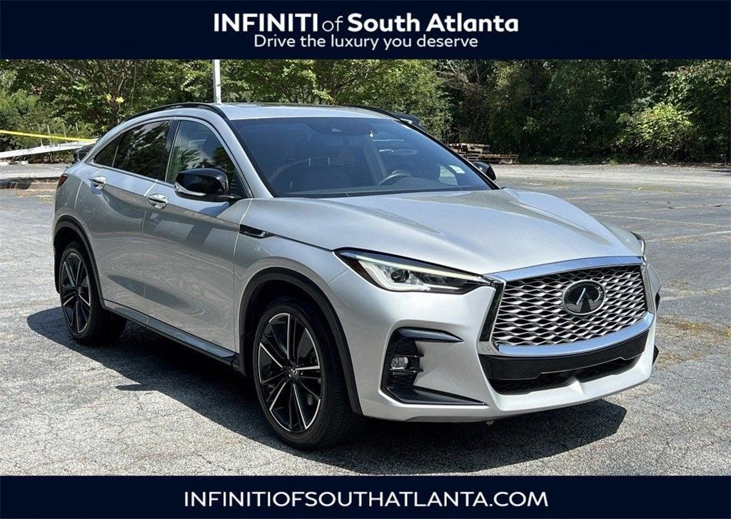 used 2022 INFINITI QX55 car, priced at $28,991