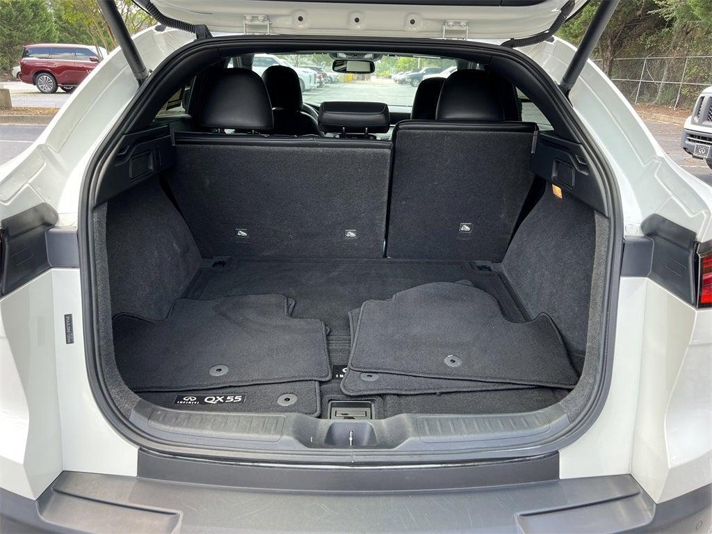 used 2022 INFINITI QX55 car, priced at $30,991