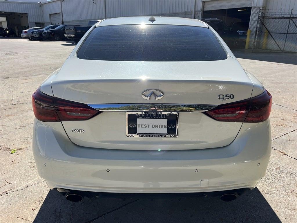 used 2022 INFINITI Q50 car, priced at $32,056