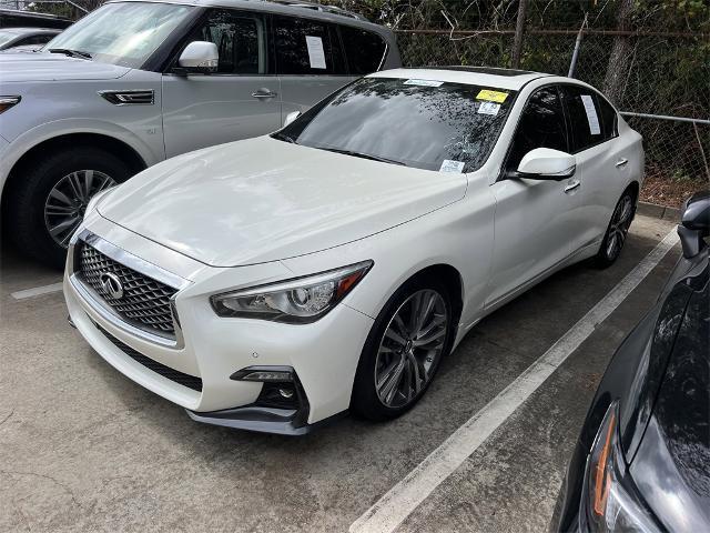 used 2022 INFINITI Q50 car, priced at $31,391