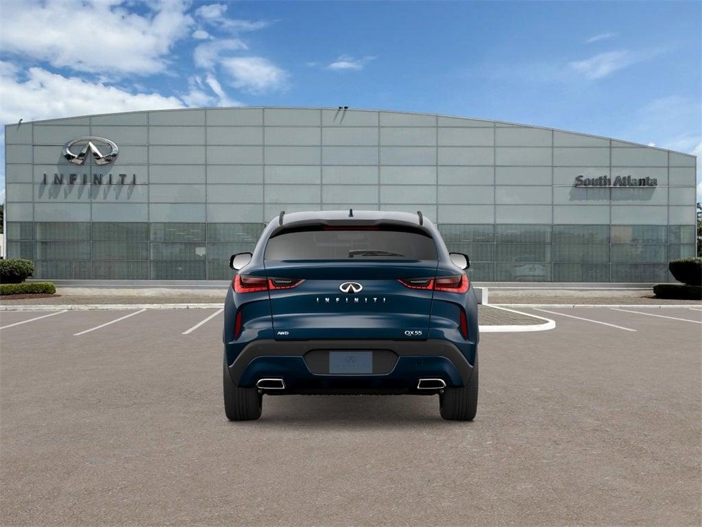new 2025 INFINITI QX55 car, priced at $43,085