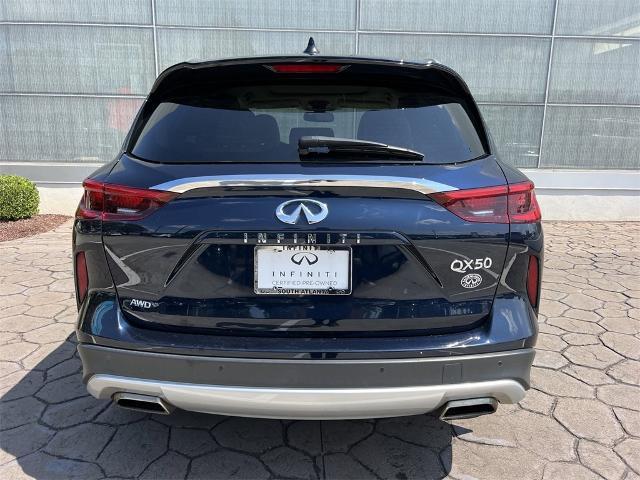 used 2021 INFINITI QX50 car, priced at $27,888