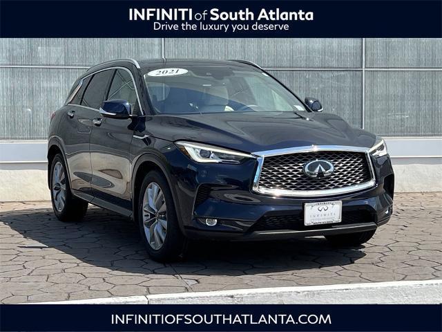 used 2021 INFINITI QX50 car, priced at $27,888