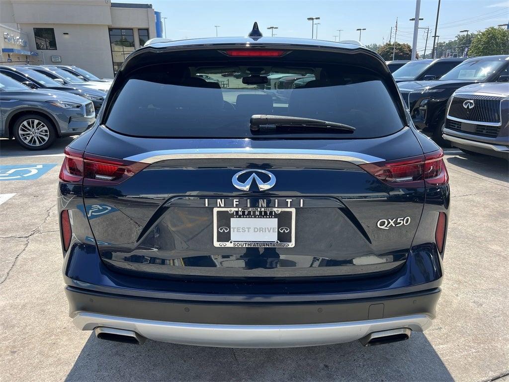 used 2022 INFINITI QX50 car, priced at $25,777