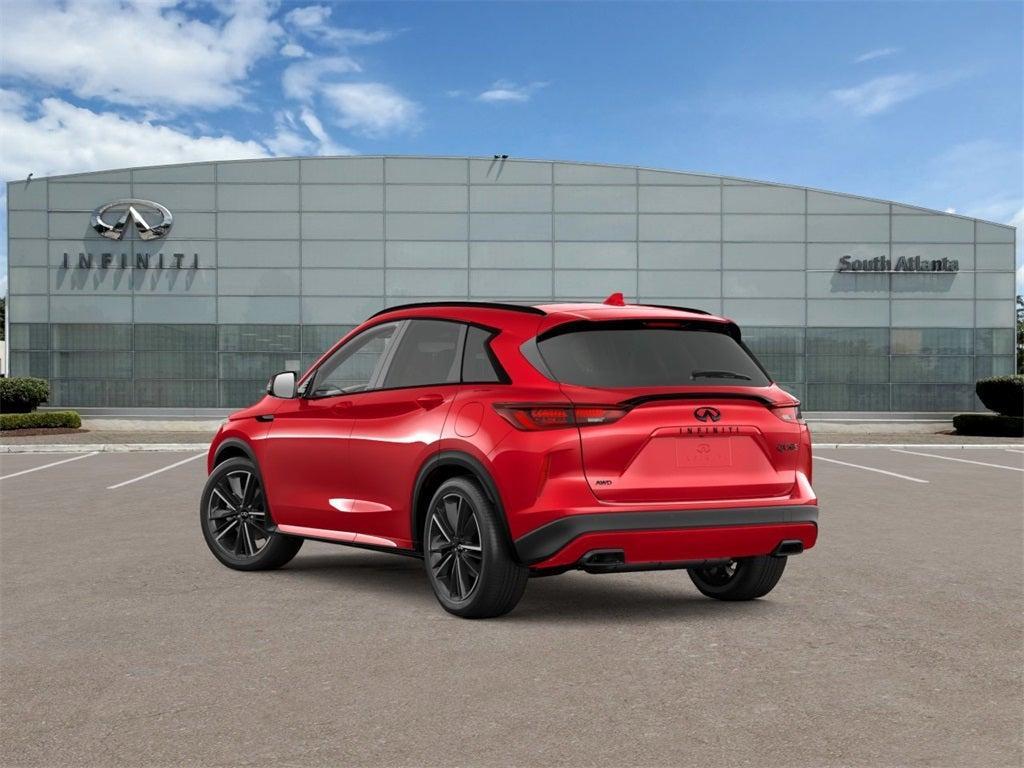 new 2025 INFINITI QX50 car, priced at $47,610