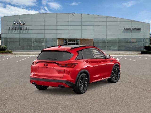 new 2025 INFINITI QX50 car, priced at $44,110
