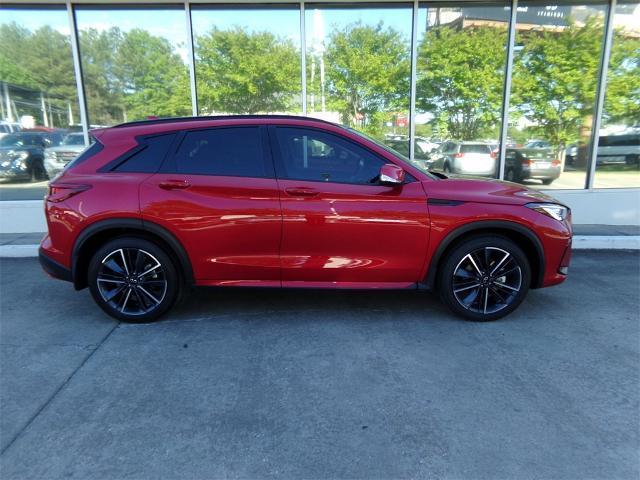 new 2025 INFINITI QX50 car, priced at $54,170