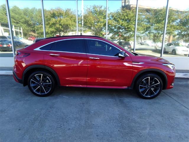 new 2025 INFINITI QX55 car, priced at $58,080