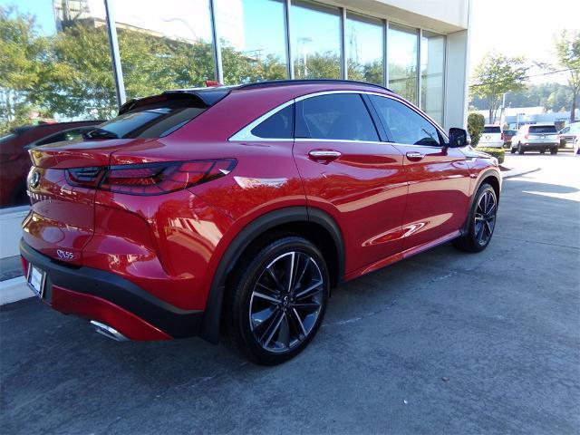 new 2025 INFINITI QX55 car, priced at $58,080