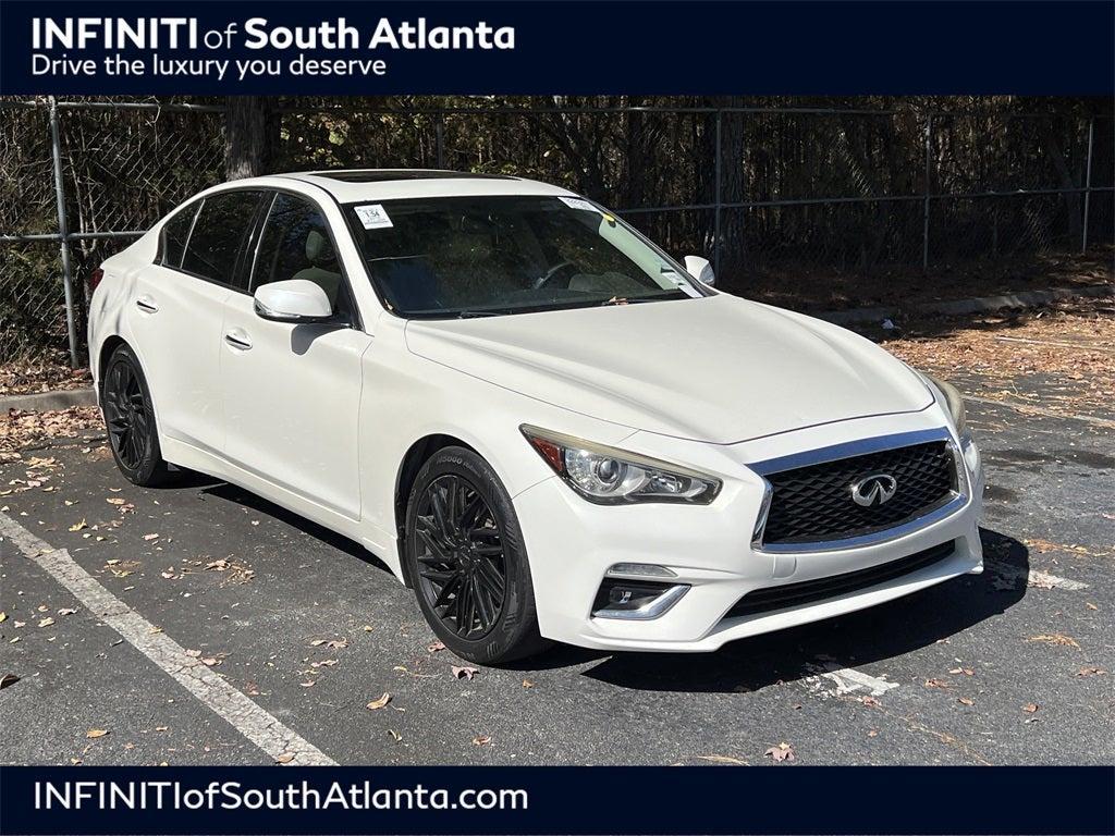 used 2018 INFINITI Q50 car, priced at $17,991