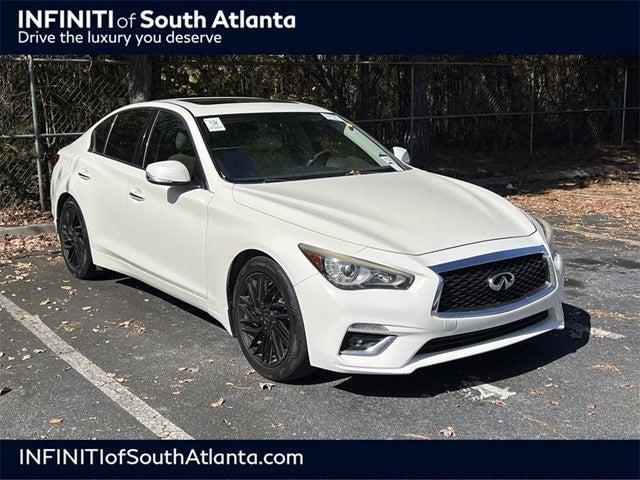 used 2018 INFINITI Q50 car, priced at $17,991