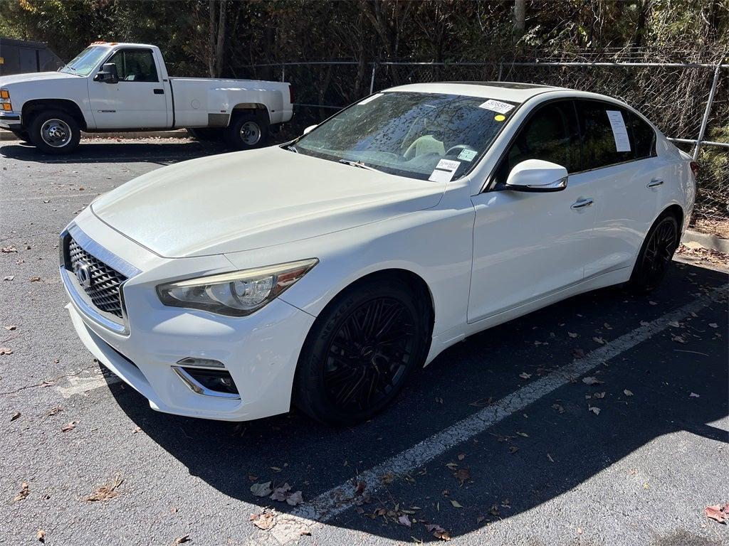 used 2018 INFINITI Q50 car, priced at $17,991