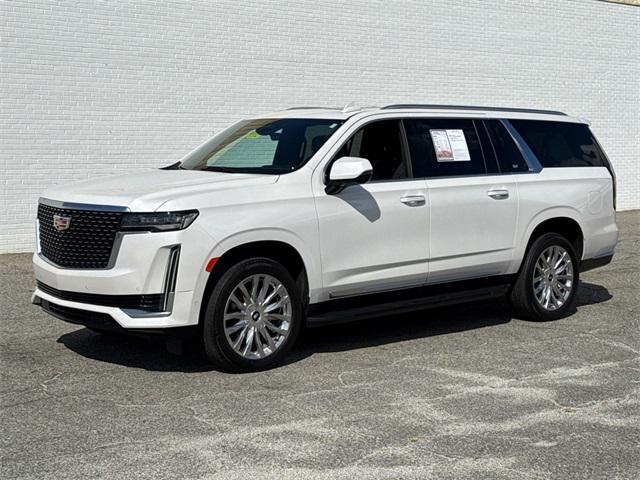 used 2024 Cadillac Escalade ESV car, priced at $67,595