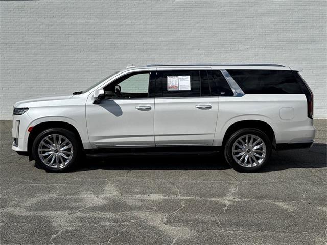 used 2024 Cadillac Escalade ESV car, priced at $67,595