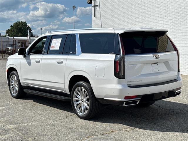 used 2024 Cadillac Escalade ESV car, priced at $67,595