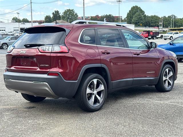 used 2019 Jeep Cherokee car, priced at $16,197