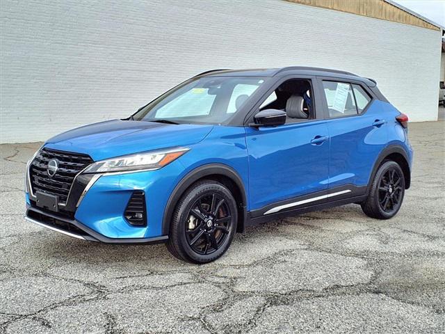 used 2021 Nissan Kicks car, priced at $18,852