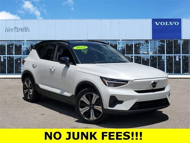 used 2023 Volvo XC40 Recharge Pure Electric car, priced at $43,894