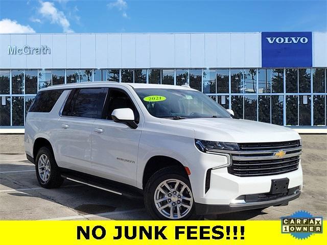 used 2021 Chevrolet Suburban car, priced at $42,536