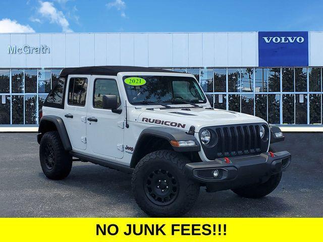 used 2021 Jeep Wrangler Unlimited car, priced at $41,789