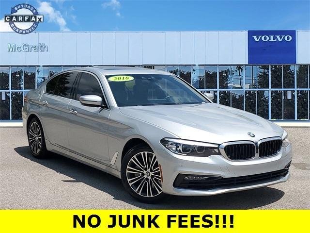used 2018 BMW 530 car, priced at $21,487