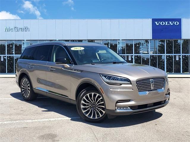 used 2021 Lincoln Aviator car, priced at $41,903